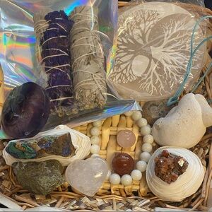 Spiritual Healing Crystal and Sage Set